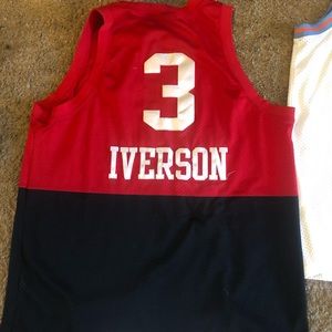 Iverson basketball jersey